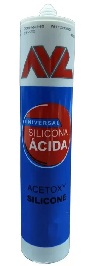 AVL SILICONA ACIDA UNIVERSAL ANTIMOHO QUILOSA 280 ML TRANSPARENT
