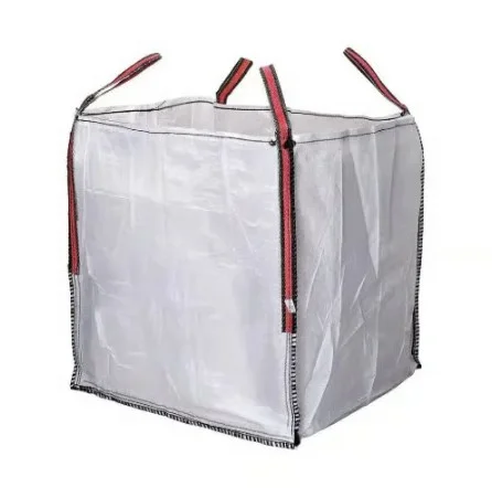 BIG BAG SACO DE ESCOMBROS 90x90x90cm COLOR BLANCO AGUANTA HASTA 1000kg