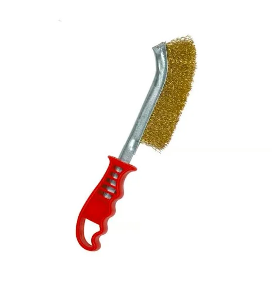 CEPILLO CABO PLASTICO ACERO BRONCEADO F116A