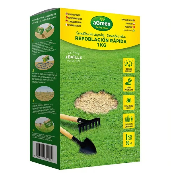 CÉSPED REPOBLACIÓN RÁPIDA 1 kg