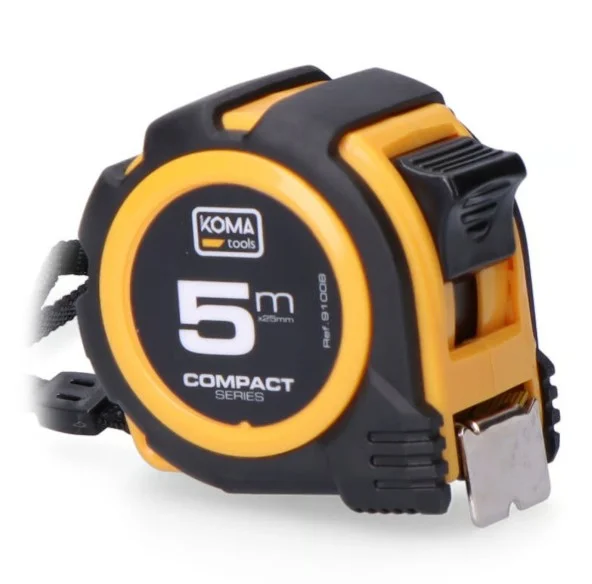 FLEXÓMETRO 5m x 25mm ABS COMPACT