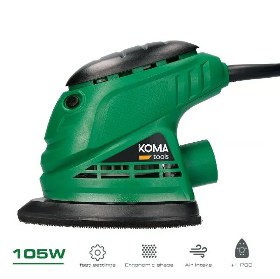 LIJADORA TIPO MOUSE 105 W, 141 x 145 mm