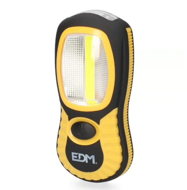 LINTERNA LED XL.DOBLE FUNCIÓN CON GANCHO E IMAN (PILAS INCLUIDAS)