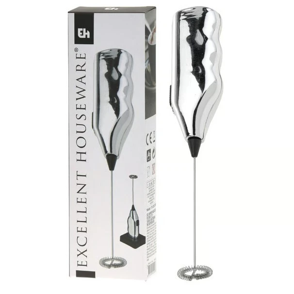 SPUMADOR DE LECHE CON PILAS 2 x AA (NO INCLUIDAS)