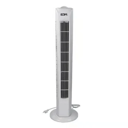 VENTILADOR DE TORRE. POTENCIA: 45 W; 60dB, BLANCO 21 x 78 cm