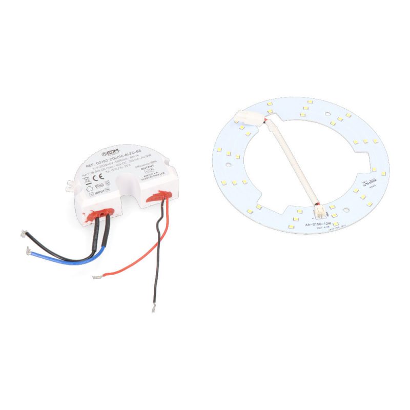 RECAMBIO LED Y TRANSFORMADOR PARA VENTILADOR 33808, 33809, 33810, 33811, 33812 Y 33814  EDM