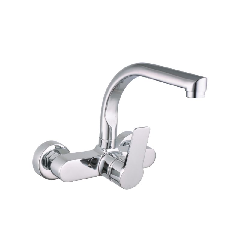 GRIFO MONOMANDO DE COCINA CAÑO BAJO EMPOTRADO SERIE ALTEA