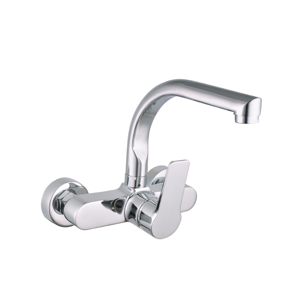 GRIFO MONOMANDO DE COCINA CAÑO BAJO EMPOTRADO SERIE ALTEA