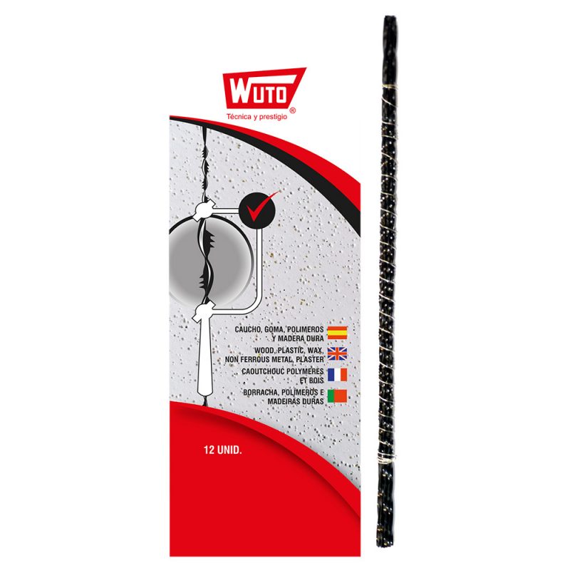 SIERRA DE MARQUETERIA PARA MADERA, ESPIRAL 5/13cm 35,5TPI (BLISTER 12 unid.) WUTO