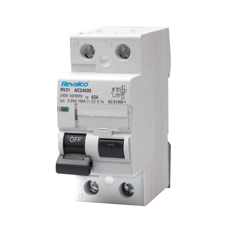 INTERRUPTOR DIFERENCIAL 2 POLOS REVALCO 25A