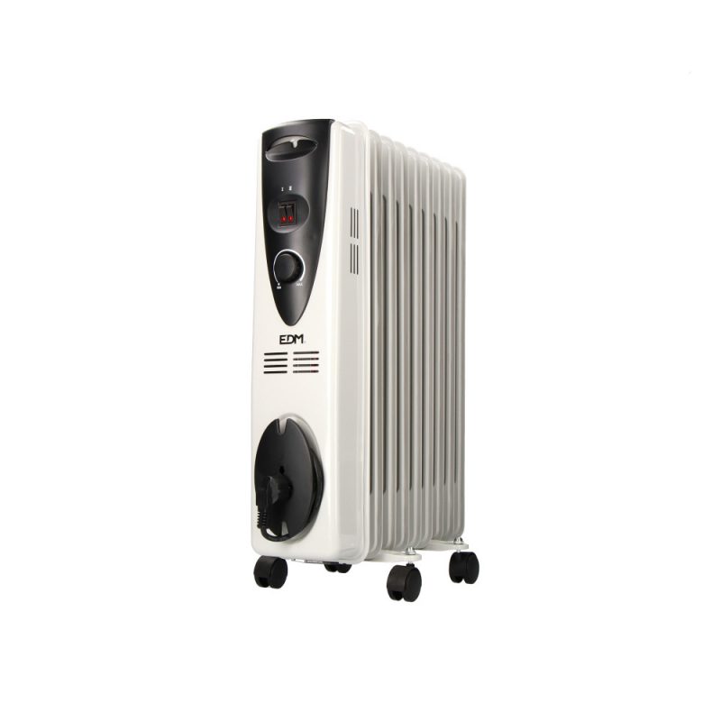 RADIADOR DE ACEITE 2000 W CON 9 ELEMENTOS