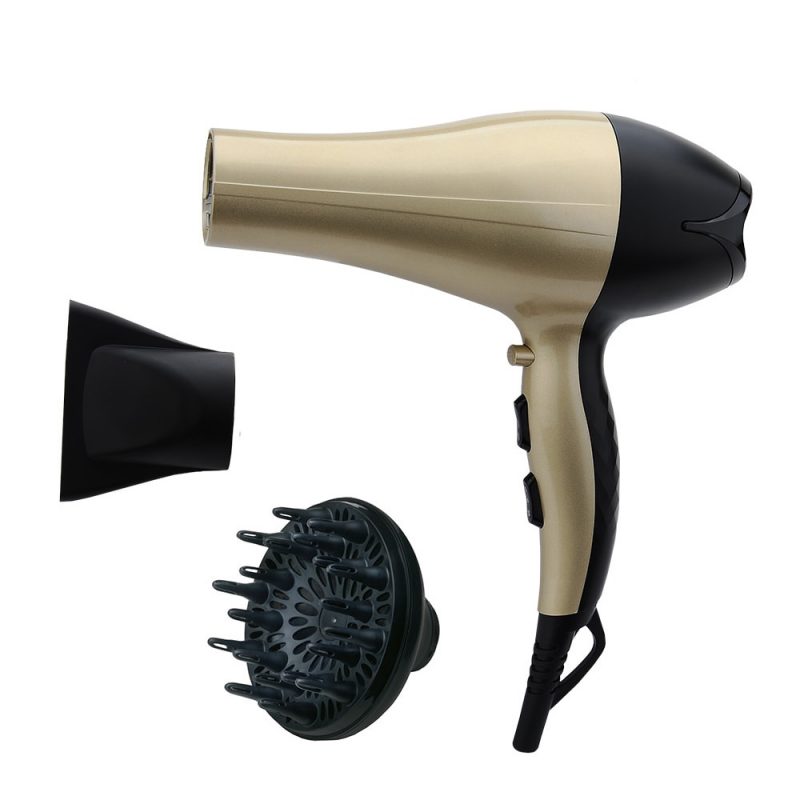 SECADOR DE PELO CON DIFUSOR IONICO 1900 - 2300 W
