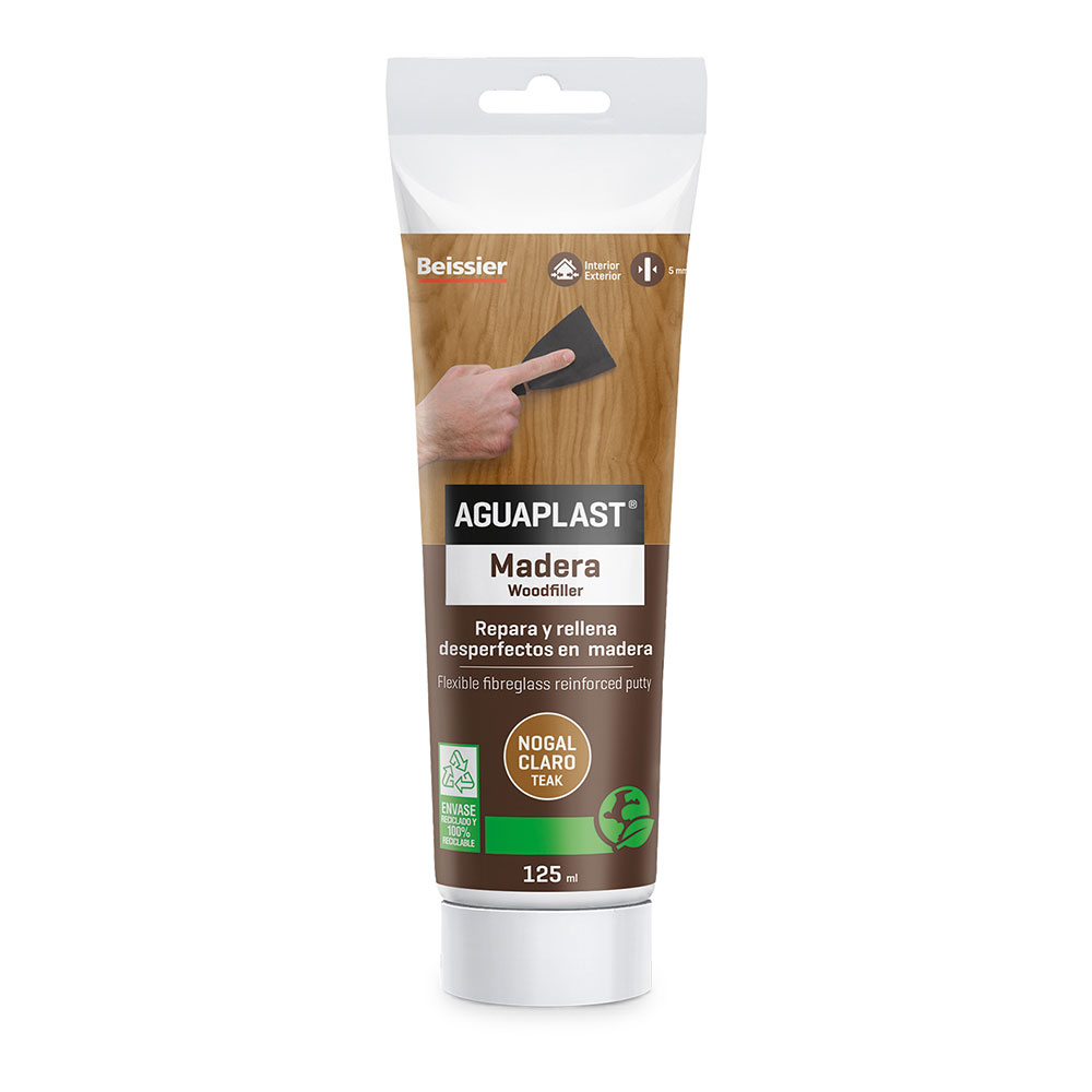 MASILLA PARA MADERA NOGAL CLARO 125 ml