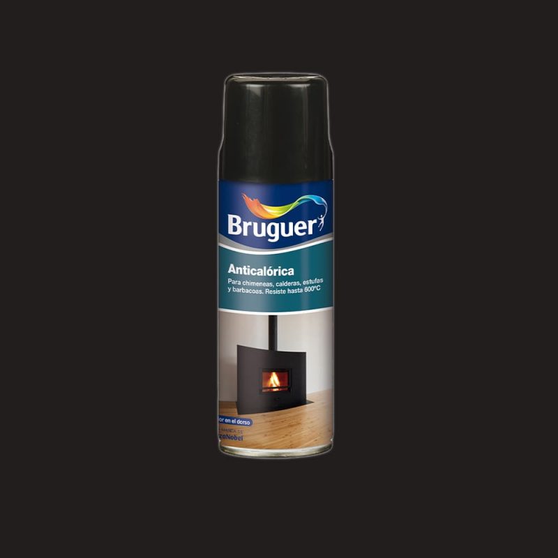 PINTURA EN SPRAY ANTICALÓRICA NEGRO 400 ml