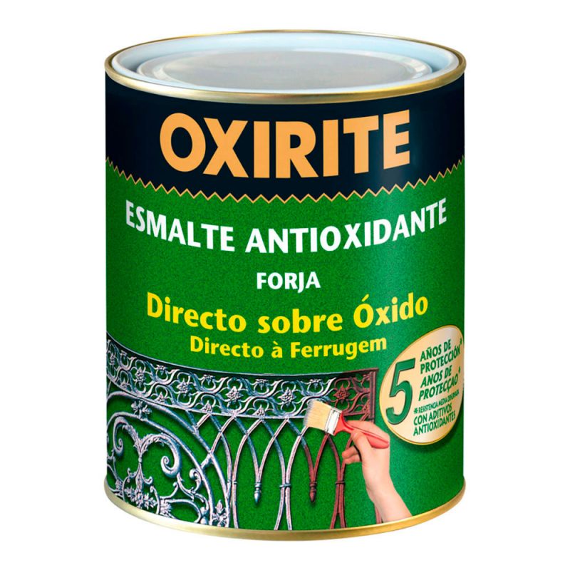 ESMALTE ANTIOXIDANTE NEGRO FORJA 4 L