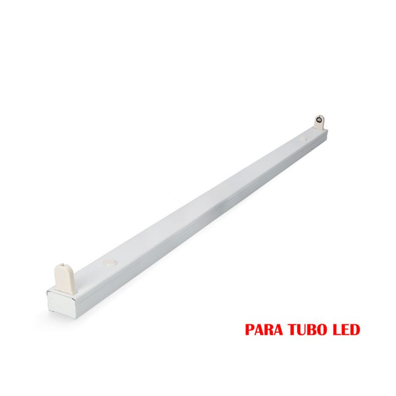 REGLETA FLUORESCENTE PARA TUBO DE LED 1 x 18 w  (EQ. 36 w) 220 V 123 cm