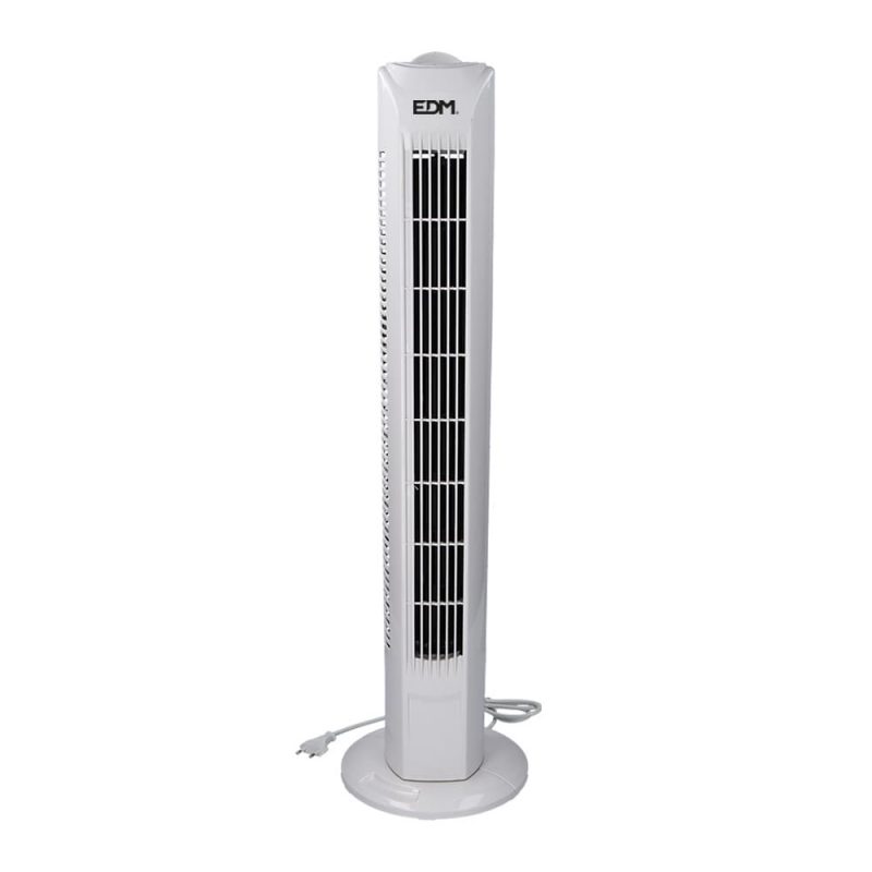 VENTILADOR DE TORRE. POTENCIA: 45 W; 60dB, BLANCO 21 x 78 cm