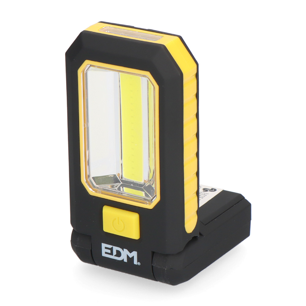 LINTERNA LED COB XL 150 lm + 3 MINI LED 7 lm, CON GANCHO E IMAN 3 x AAA (INCLUIDAS) - Imagen 2