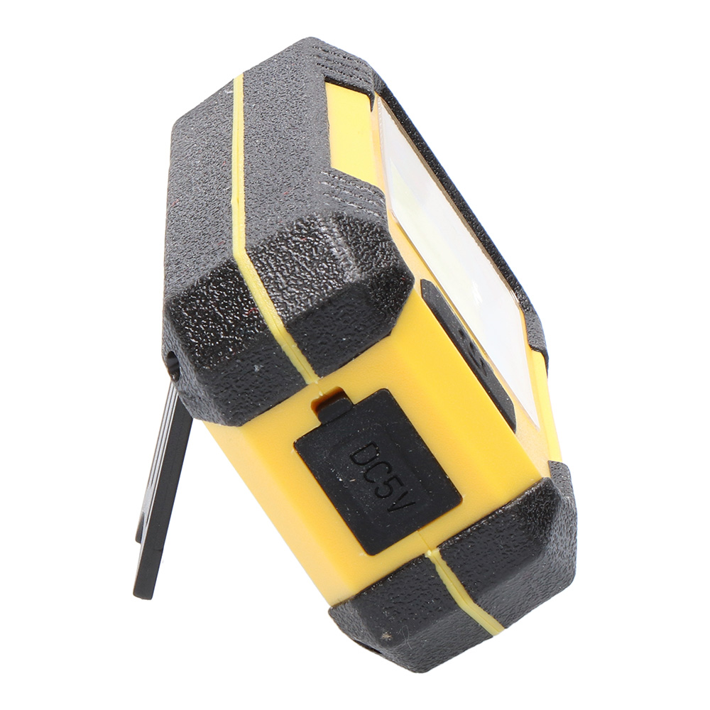 LINTERNA LED 8W COB 450lm /130lm / FLASH 6.500K RECARGABLE CON USB. FUNCION POWER BANK. INCLUYE CABLE DE CARGA. - Imagen 3