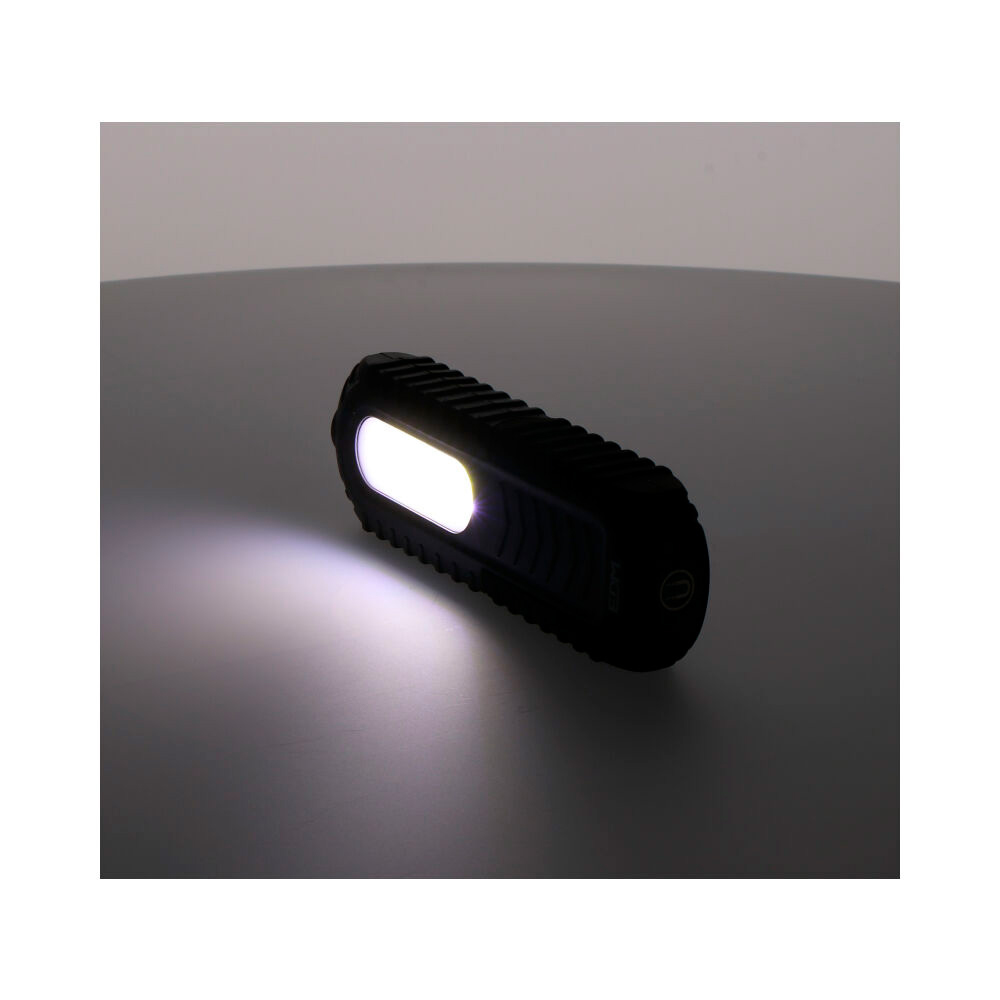 LINTERNA DE TRABAJO LED RECARGABLE CON USB. CON GANCHO + IMAN + SOPORTE. COB 5W 300 Lm / 3W 90 Lm - Imagen 6