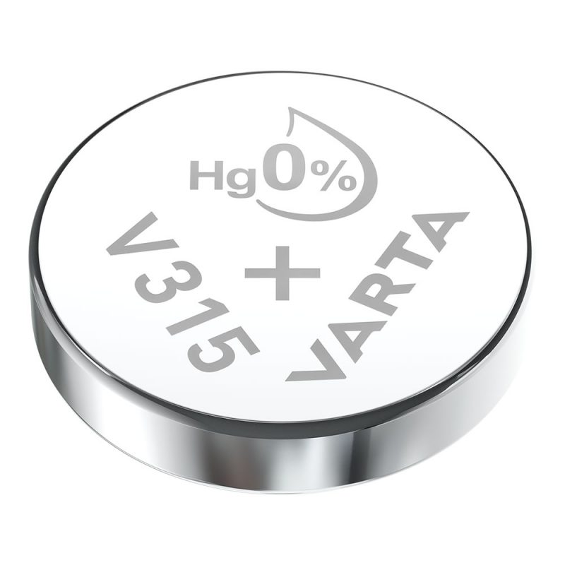 MICRO PILA DE BOTON SILVER SR67 - V315 1,55V (BLISTER 1 unid.) Ø7,9x1,68mm