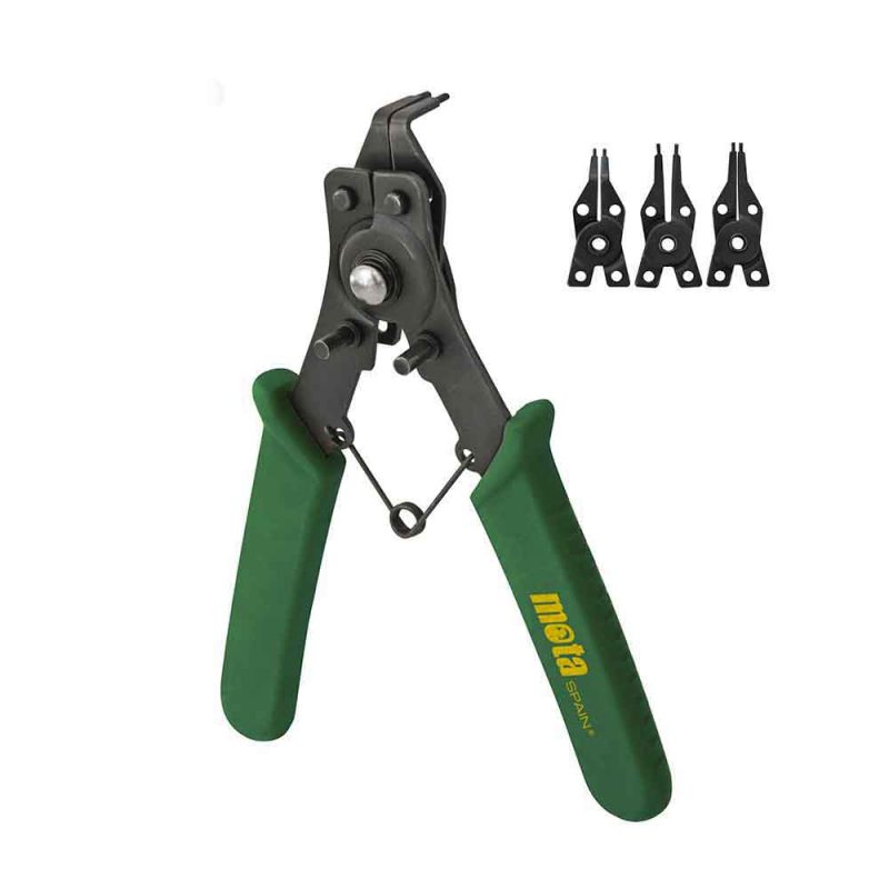 ALICATES ARANDELAS ABRIR/CERRAR 4 EN 1, 180 mm