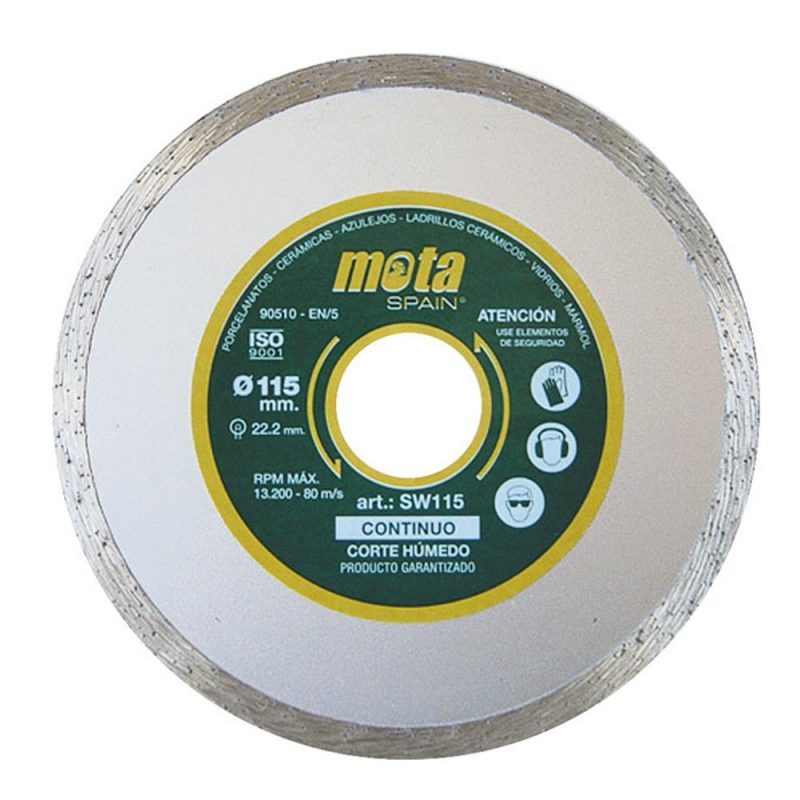 DISCO DIAMANTADO LISO HUMEDO Ø230 mm CLP18