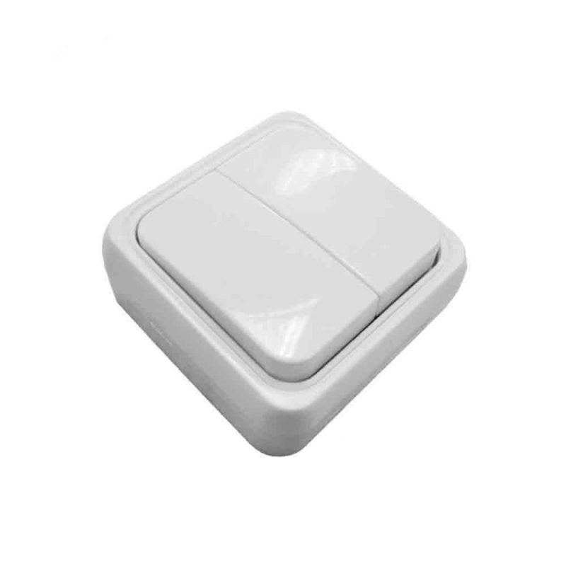 DOBLE INTERRUPTOR SUPERFICIE "SERIE ONSEN"