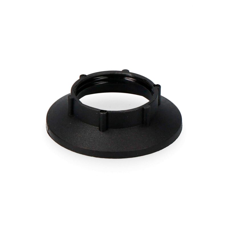 ARANDELA PARA PORTALAMPARAS E14 NEGRO SOLERA 731