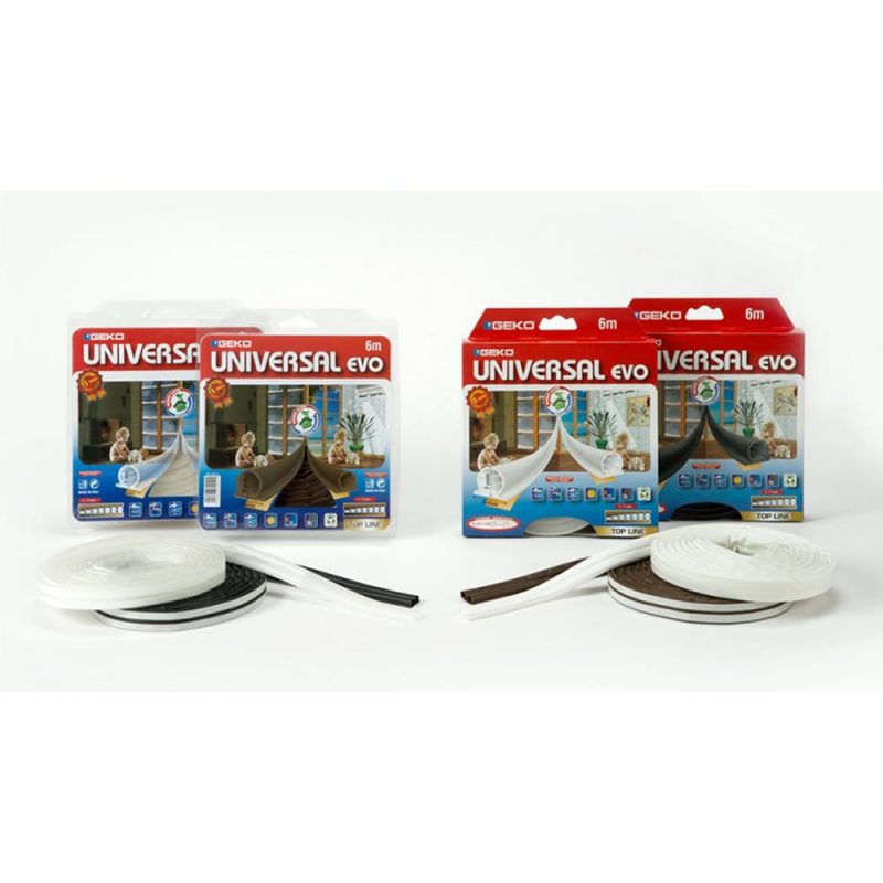 BURLETE ADHESIVO TERMOPLASTICO 6 m (2 x 3 m) BLANCO