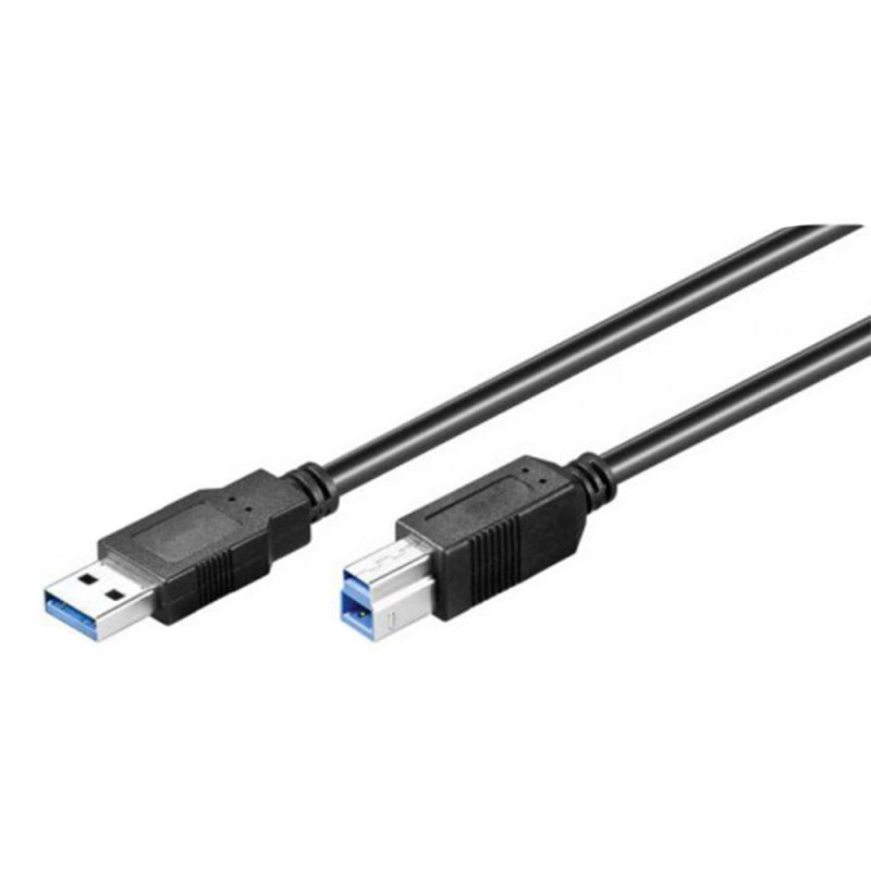 CABLE USB 3.0 A-B 2m NEGRO