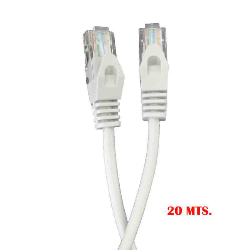 CABLE UTP CAT.5E LATIGUILLO RJ45 "OUTEX" 20 m