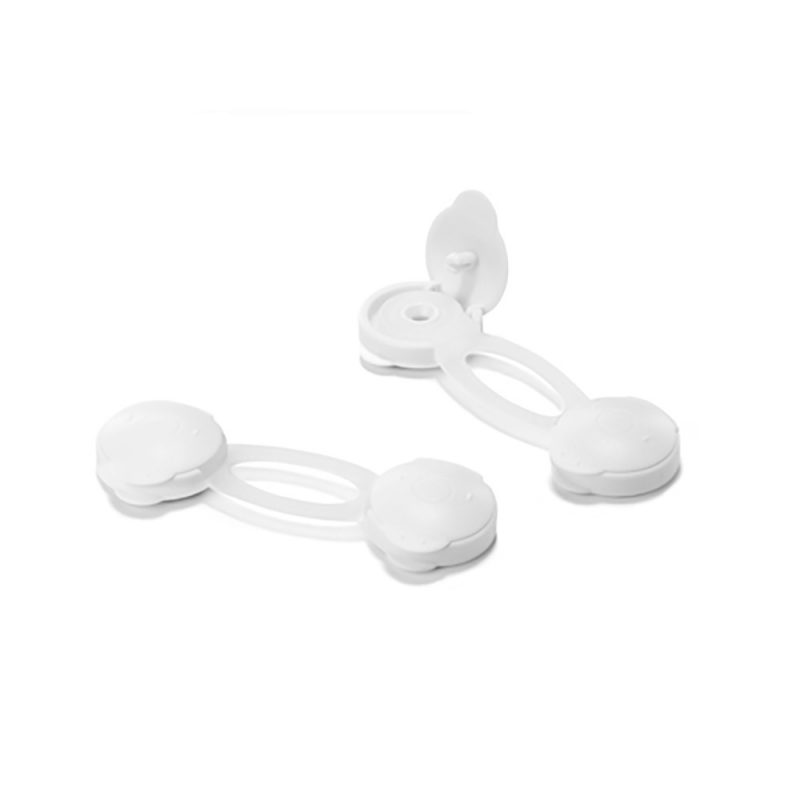 CIERRE SEGURIDAD MULTIUSO CORTO BLANCO 5101-2-001 (BLISTER 2 unid.) INOFIX