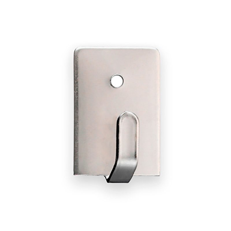 COLGADOR ADHESIVO ACERO 2019-1-001 (BLISTER 4 unid.) INOFIX