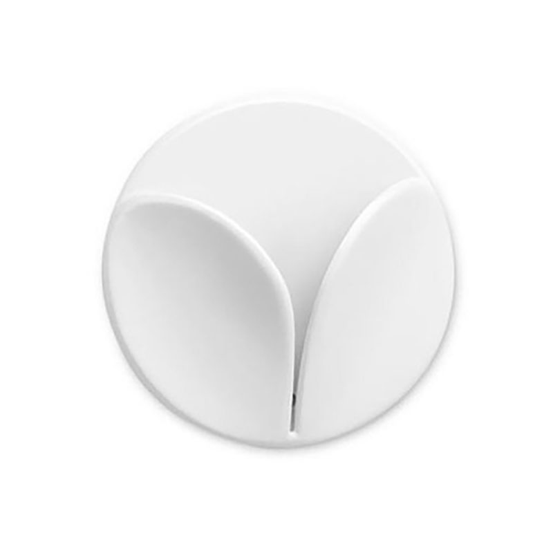 COLGADOR ADHESIVO PAÑOS DE COCINA, BLANCO, BLISTER 2 UNIDADES