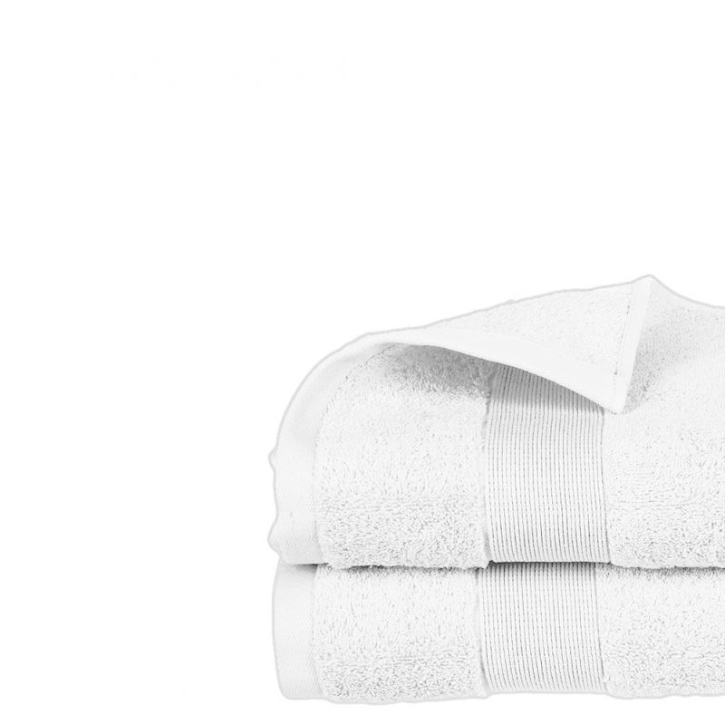 TOALLA DE RIZO 450g COLOR BLANCO 30x50cm