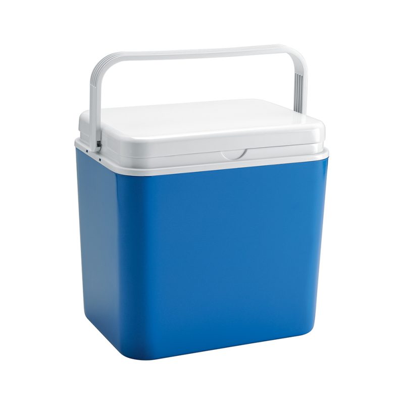 NEVERA DE CAMPING 30 L COLOR AZUL 39 x 29,5 x 39 cm