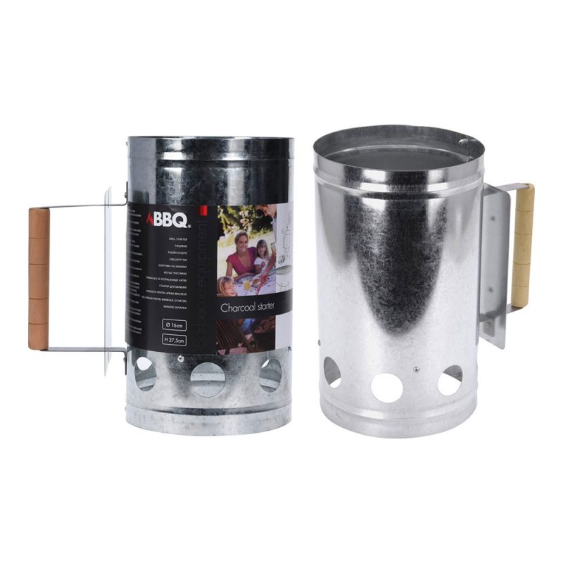 ARRANCADOR-ENCENDEDOR PARA CARBON Ø17 x 27,5 cm