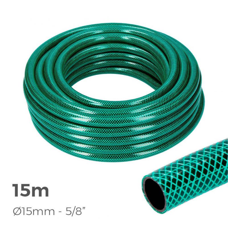 MANGUERA DE JARDIN BASIC 15 m (5/8" 15 mm)
