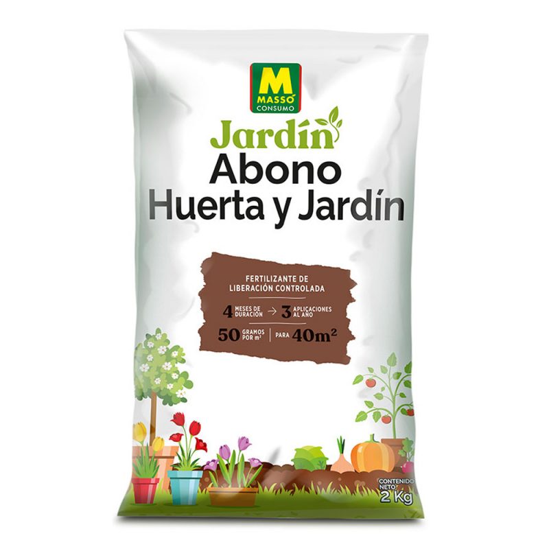 ABONO PARA HUERTA Y JARDÍN  2kg