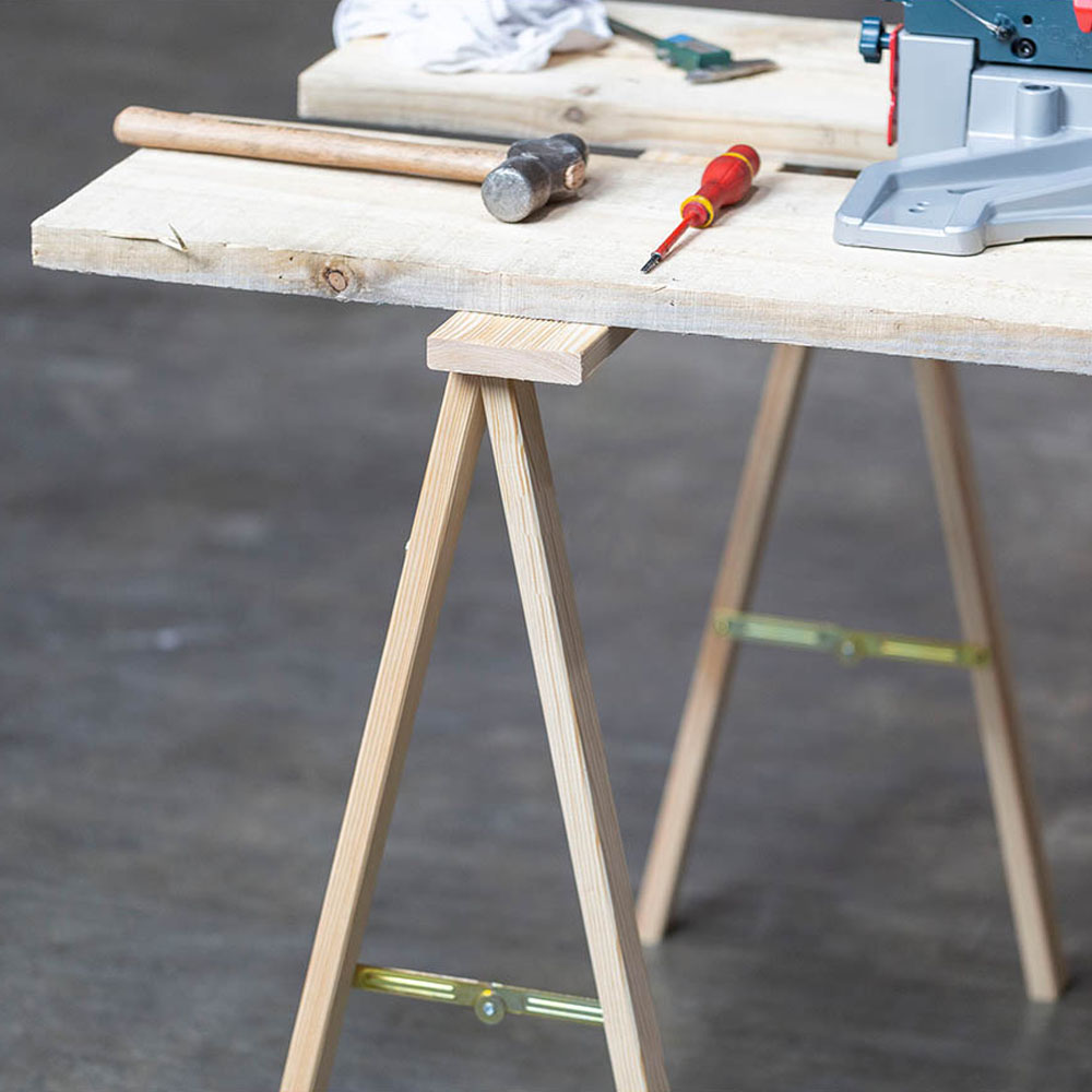 CABALLETE PINO STANDAR 75x73,5cm 100% PEFC CERT ASTIGARRAGA - Imagen 2