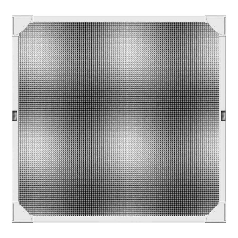 MOSQUITERA CON MARCO MAGNETICO BLANCO 120x120cm
