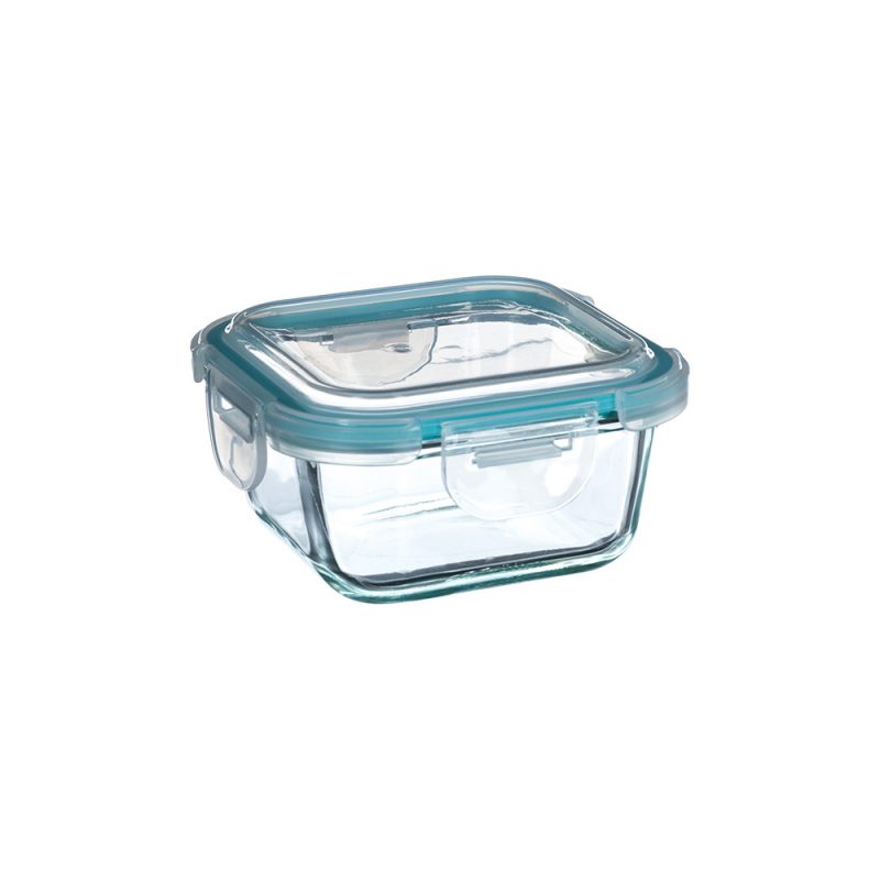 FIAMBRERA DE CRISTAL 330 ml 12 x 12 x 6,5 cm