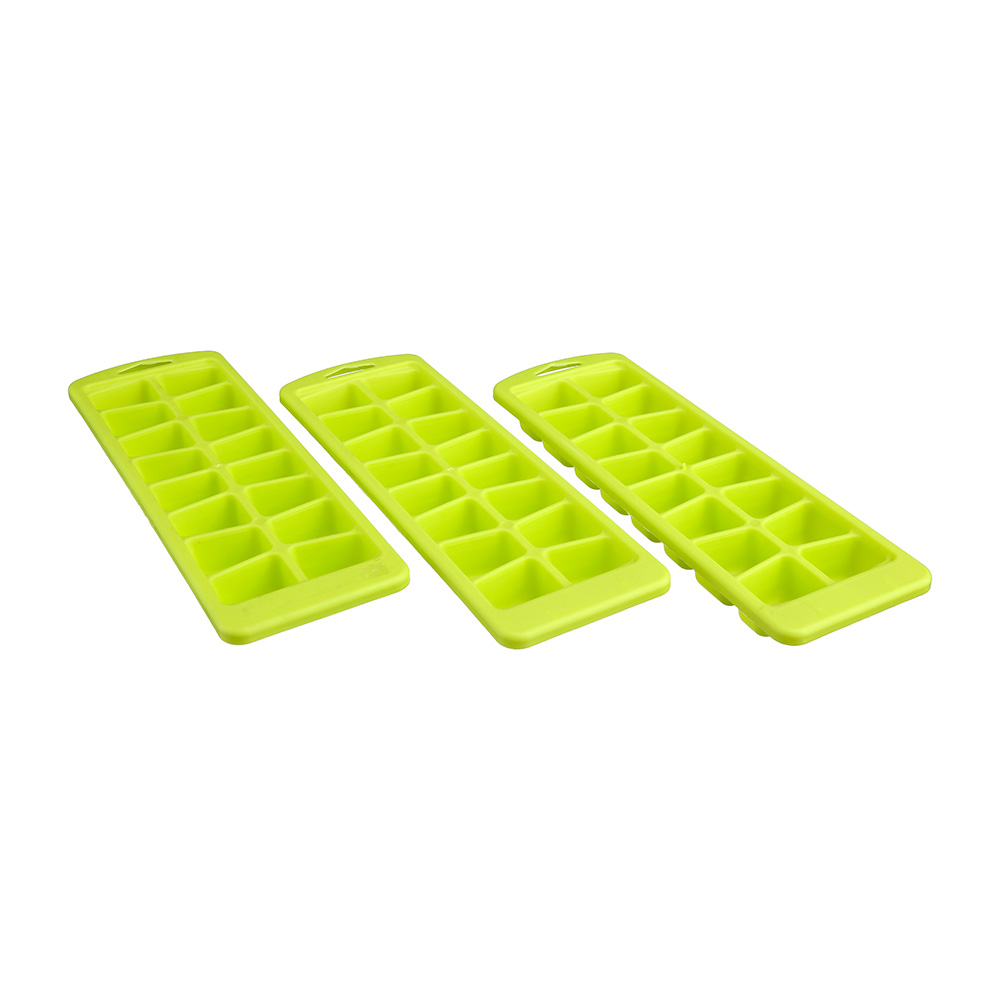 PACK 3 UDS. CUBITERA DE POLIPROPILENO; COLORES SURTIDOS; 25 x 8,5 x 3,7 cm
