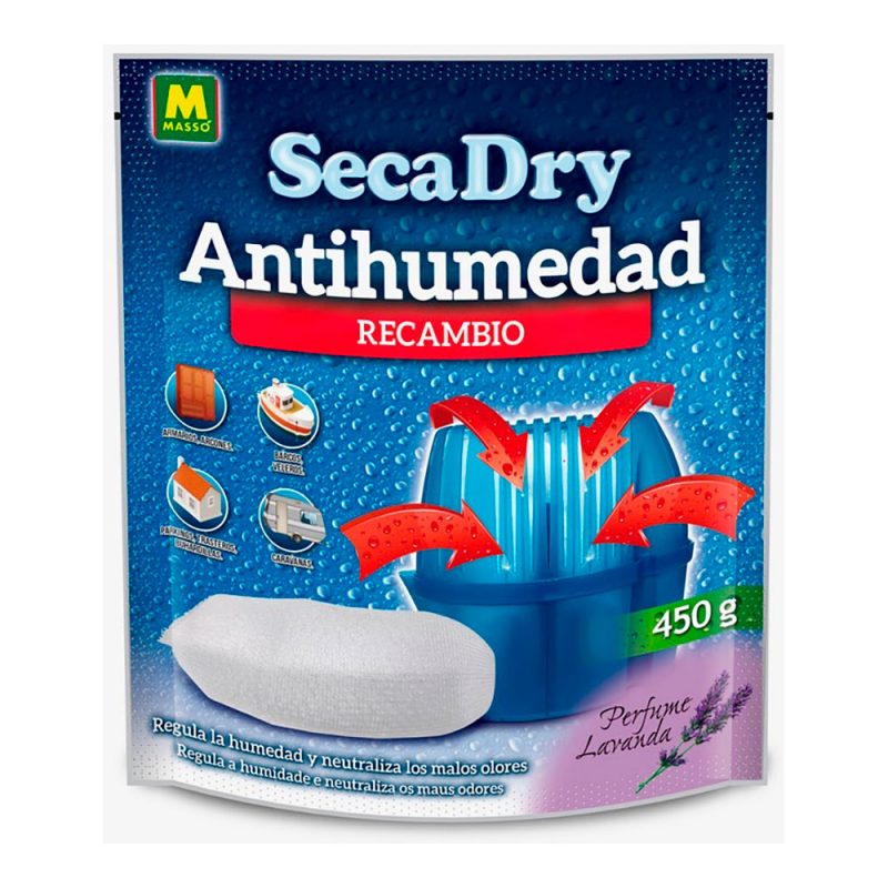 RECAMBIO SECADRY ANTIHUMEDAD 450 g