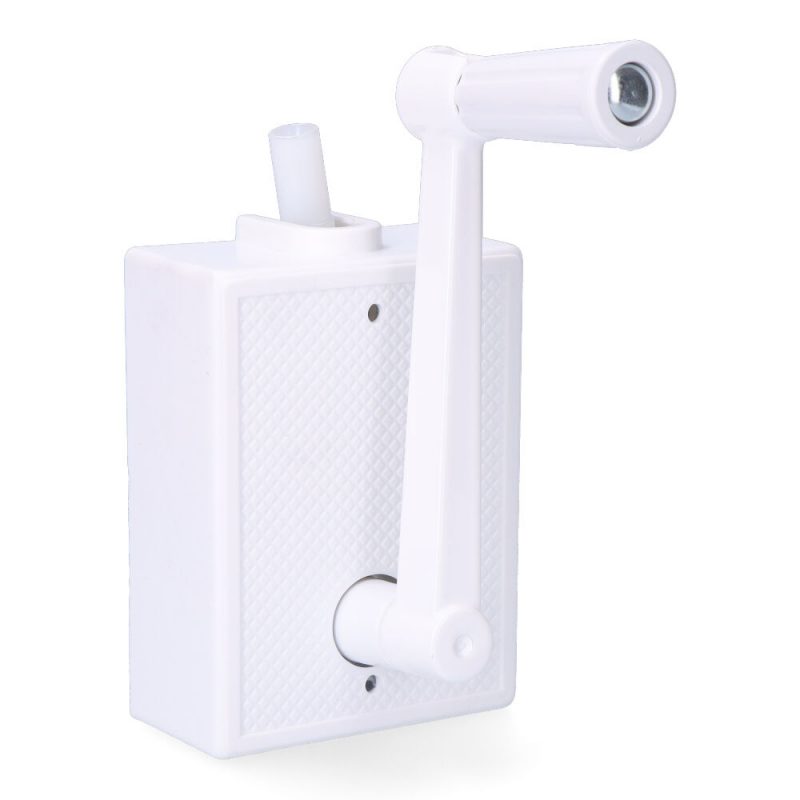 TORNO PERSIANA EXTERIOR 50 Kg BLANCO CON MANIVELA