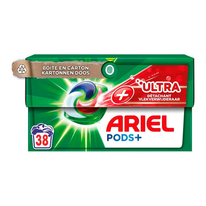 DETERGENTE CÁPSULAS PODS + ULTRA 38 DOSIS