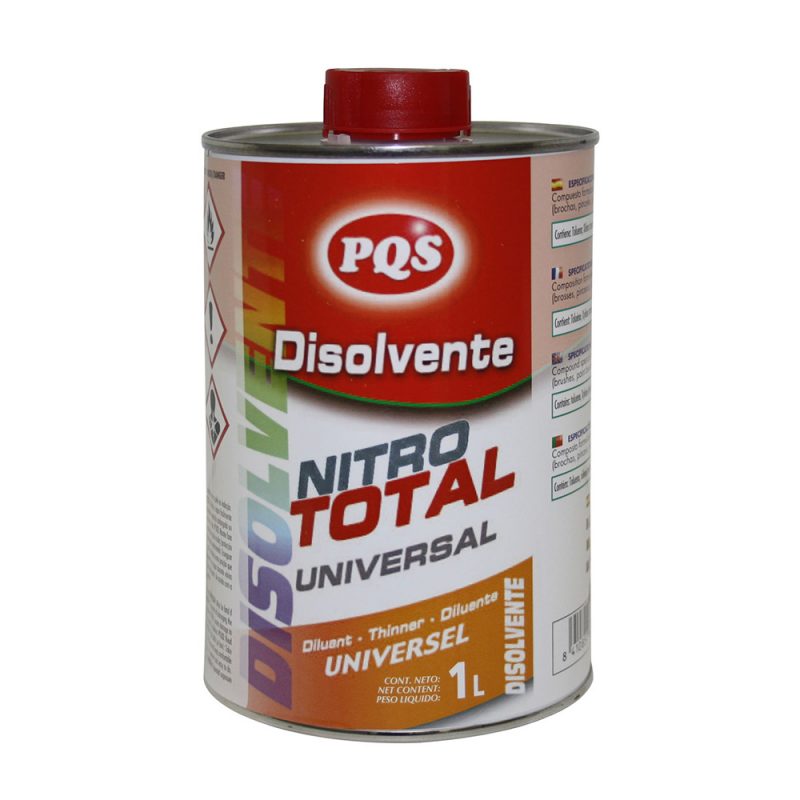 DISOLVENTE NITRO TOTAL LATA 1L  PQS