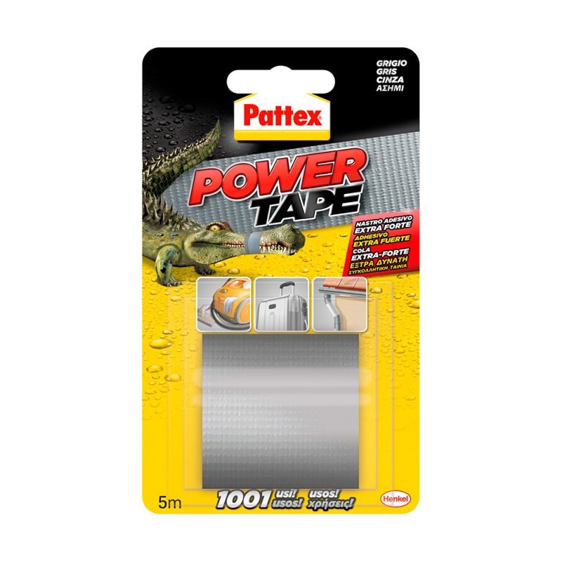 CINTA AMERICANA POWER TAPE GRIS 50 mm x  5 m