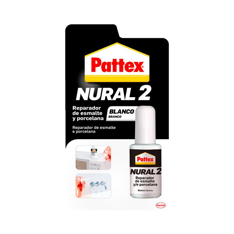 REPARADOR DE ESMALTE NURAL 2 PARA PORCELANA 50 g